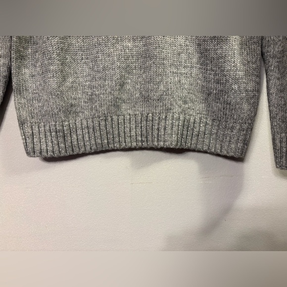 Express Men's Crewneck Sweater - Tan, Gray, Cream - Picture 6 of 7
